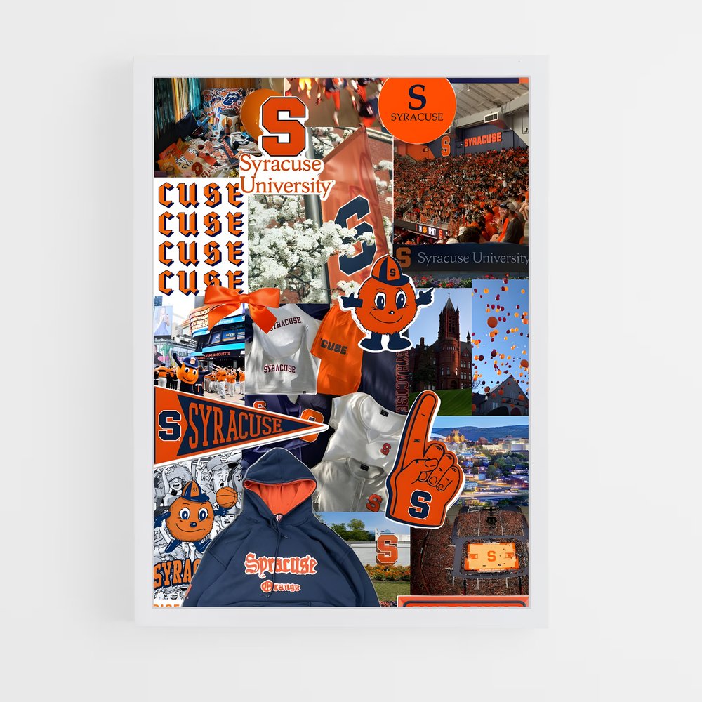 Poster Syracuse Spirit – affiche Basketball (vue 3)